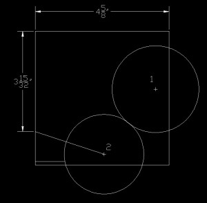 Illustration showing line from point 2 to left side